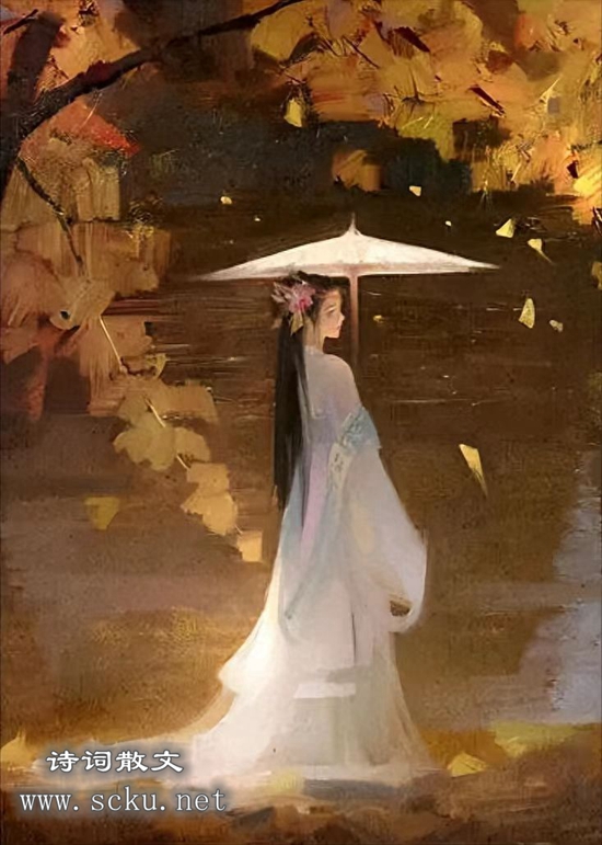 鹧鸪天·一点残红欲尽时