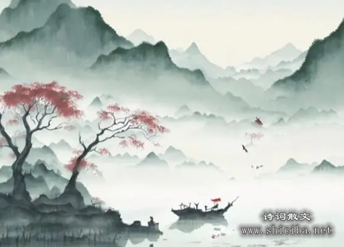 菩萨蛮·归鸿声断残云碧