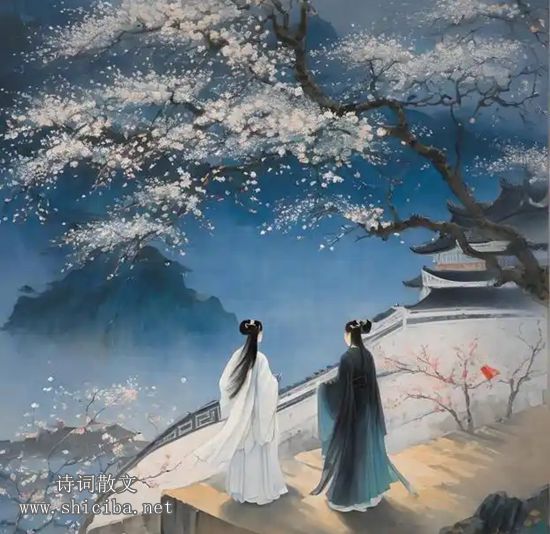 梅花引·梅亭别