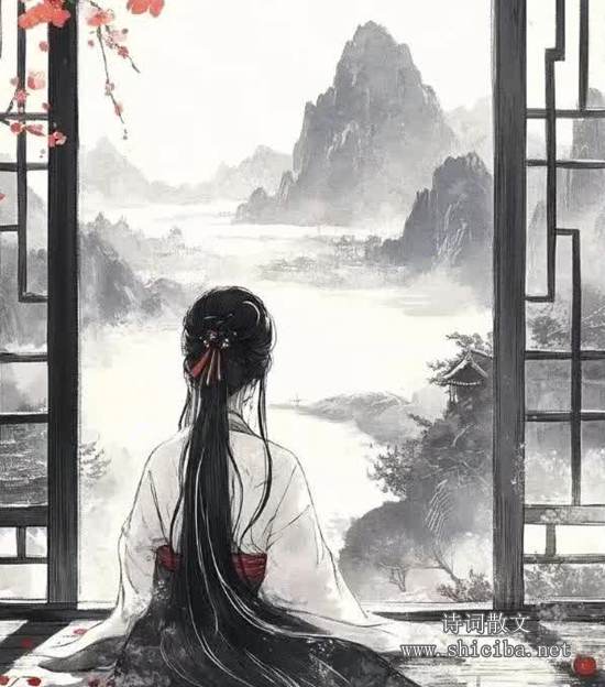 如梦令·谁伴明窗独坐